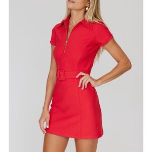 Goldie Byrd - The Goldie Dress XS NWT Golf Tennis Activewear Red